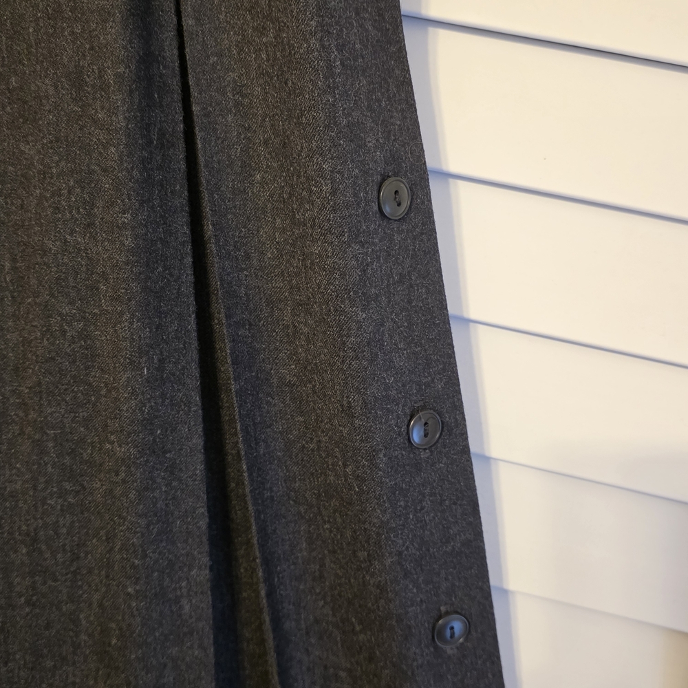 Talbots Dark Gray Wool Skirt